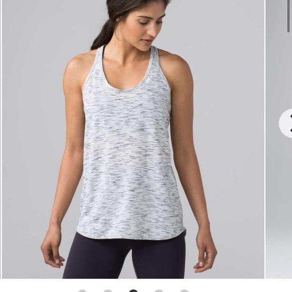 lululemon athletica Tops - Lululemon Essential Tank Heathered Gray 4